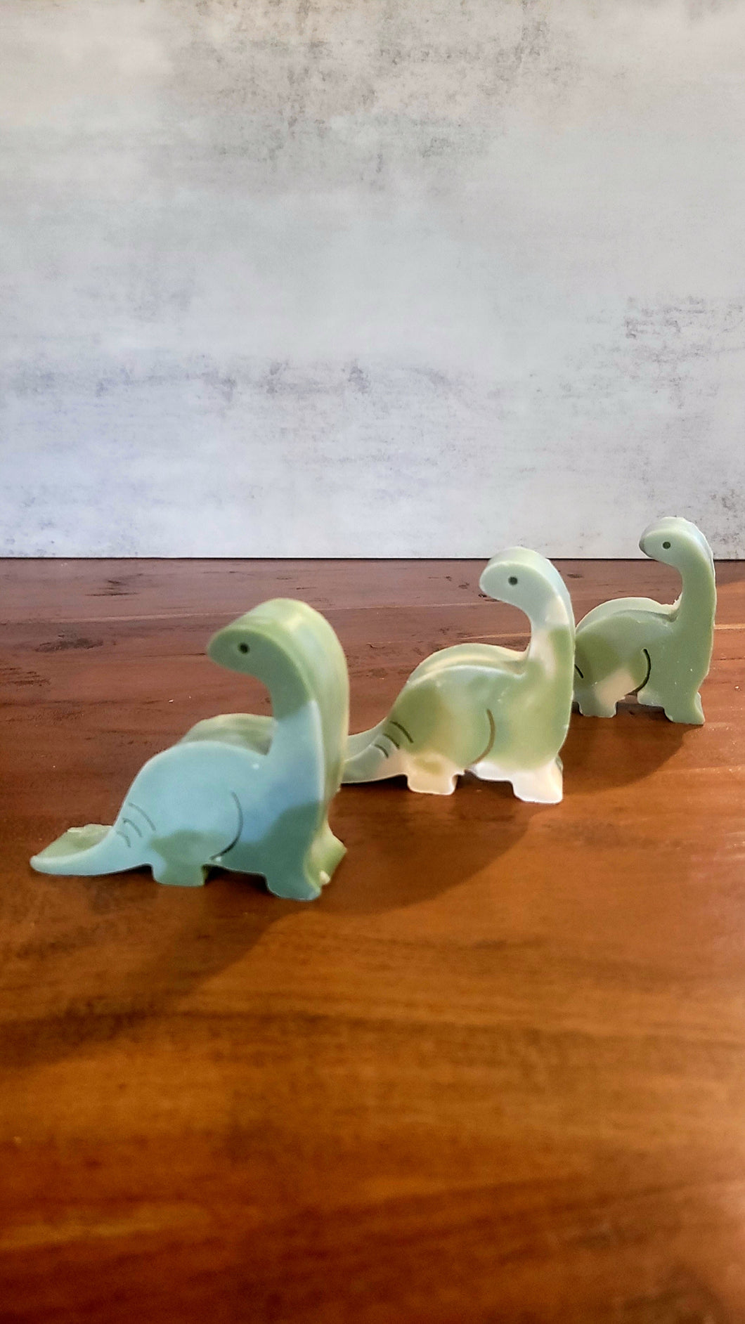 Dinosaur soap